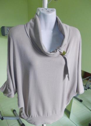 Классная кофта летучка--ворот хомут.