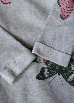 Суперовое тёплое платье свитшот  h&m 7