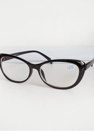Очки  женские для зрения 2907, с диоптриями с белой линзой  -2,25