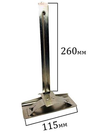 Зажим для ткани вертикальный yoke cl-10aa, 115мм ширина, 260мм высота зажима ( металлический) (6453)