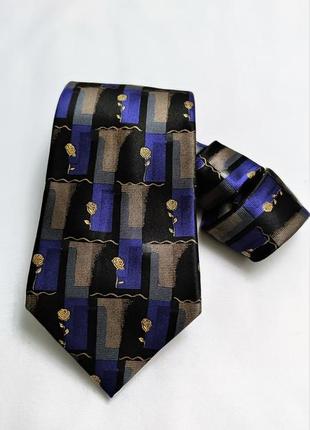 Lanvin шелковый галстук /7528/2 фото