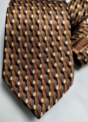 Lanvin шелковый галстук /7529/ 2