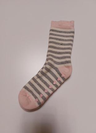 Брендові теплі махрові шкарпетки зі стоперами