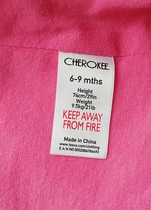 Cherokee плащ, дождевик, цветочный принт 6-9 мес 5