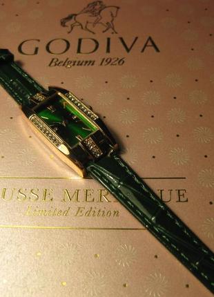 Шикарные элегантные часы наручные км1482 женские часы зеленые watch for women watches