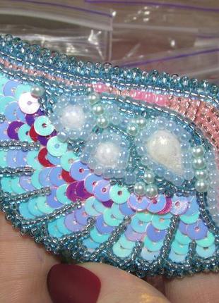 Брошь оберег крылья ангела брош  крылья ангелочка