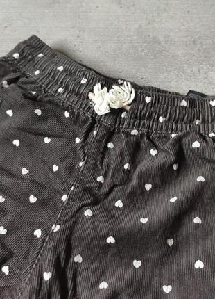 Штанішки брючки штанці вельветові