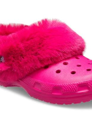 Утеплені сабо crocs classic mammoth, w7, w82 фото