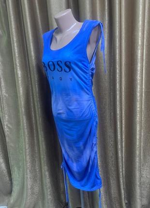 Платье сарафан/майка lady boss трансформер, размер m5 фото