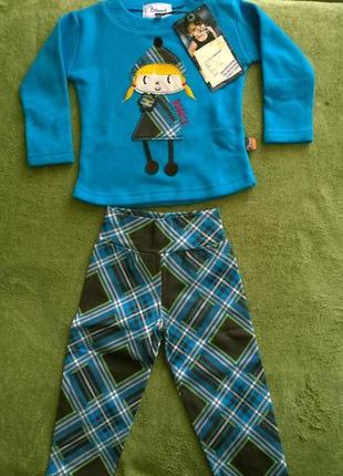 Красивий тепленький костюмчик для дівчинки bennie, португалія