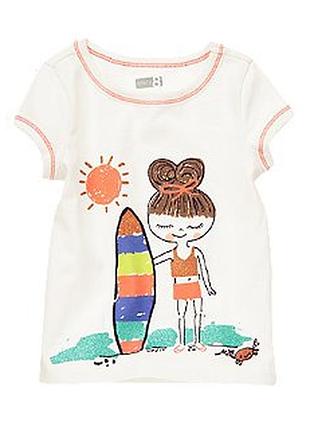 Футболка crazy8 на 12-18м, 18-24м