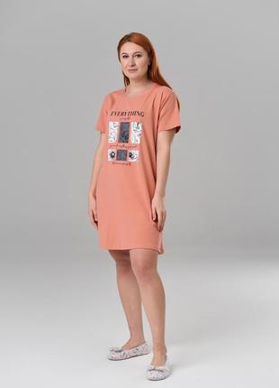 Женская ночная рубашка 2xl, 3xl, 4xl, 5xl