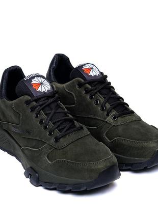 Чоловічі шкіряні кросівки, мужские кожаные кроссовки весна/осінь