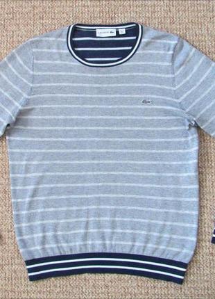 Lacoste бавовняна кофта оригінал (s) упоряд.ідеал