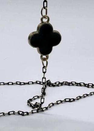 Шнурок тримач квіточок для окулярів на силіконових петлях