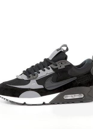 Кросівки nike air max 90 futura, кроссовки шкіряні, чоловіче взуття демісезон, післяплата