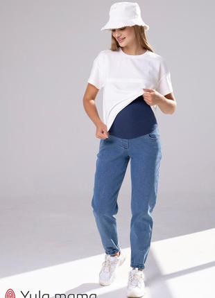 Трендовые mom jeans! самые комфортные джинсы для беременных с высокой спинкой5 фото