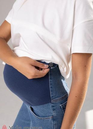 Трендовые mom jeans! самые комфортные джинсы для беременных с высокой спинкой8 фото