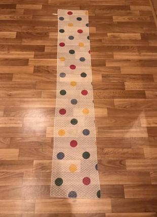 Шарф в горошек
