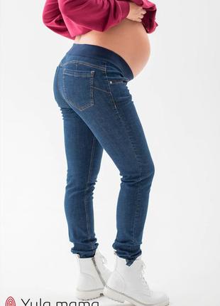 Базові джинси для вагітних обтислого фасону
