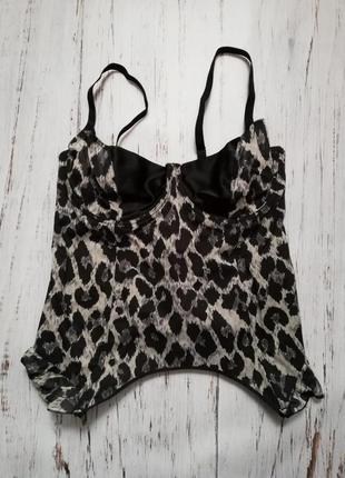 Корсет animal print 80c