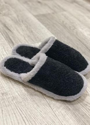 Тапочки подростковые парням