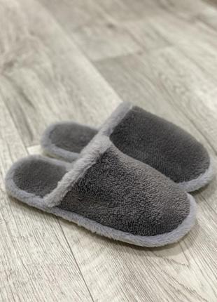 Подростковые тапочки комнатные