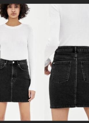 Фирменная трендовая юбка zara