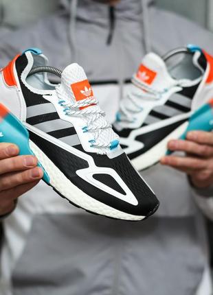 Adidas zx 2k boost, кроссовки адедас мужские демисезонные, кроссовки мужские адидас