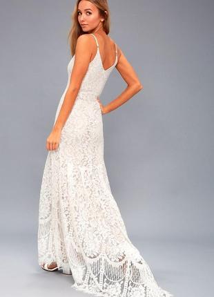 Біле розкішне плаття lilus1 фото