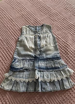 Джинсова сукня