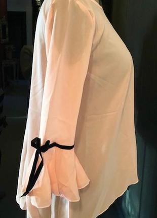 Стильна блузка з креп-шифону6 фото