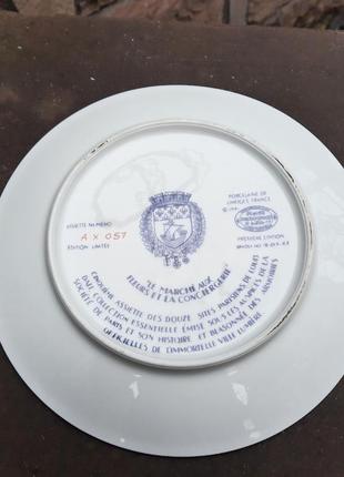 Декоративная фарфоровая тарелка.3 фото