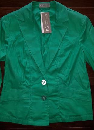 Новий яскравий бавовняний жакет від steilmann! p.-38