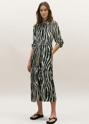 Платье рубашка от massimo dutti
