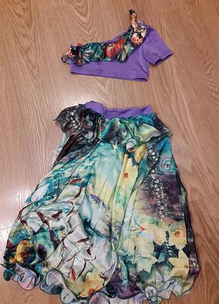 Костюм для восточных танцев на девочку 4-7 лет