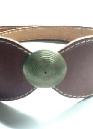 Шкіряний ремінь. ручна робота.