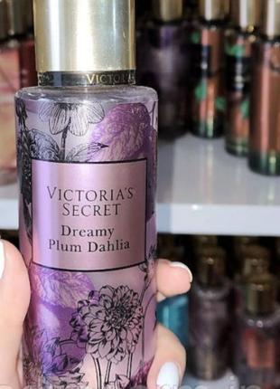 Парфумований міст для тіла victoria's secret dreamy plum dahlia ( вікторія сікрет дріам плум) 250 мл