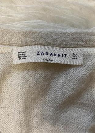 Теплый свитерик/накидка 3