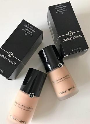 Giorgio armani luminous silk foundation - тональный крем