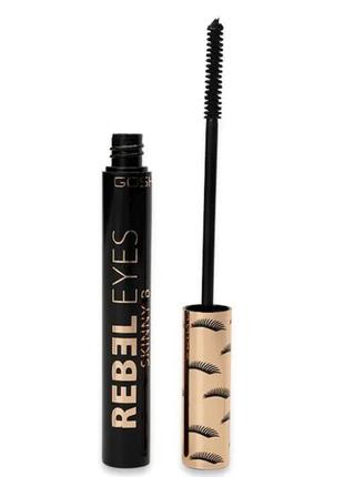 Туш для вій gosh rebel eyes skinny b extreme black1 фото