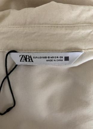 Шикарная и стильная рубашка zara,качественная и приятная ткань на ощупь ,100% хлопка3 фото