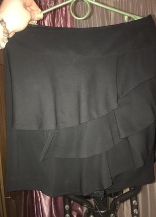 Классическая юбка с рюшами