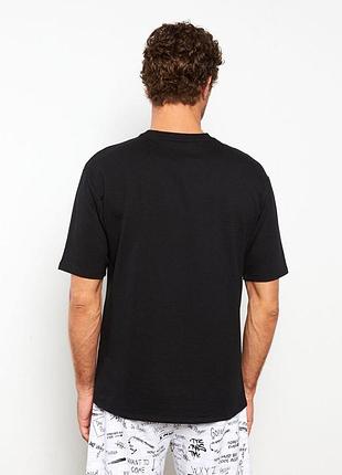 Футболка чоловіча black 100% cotton
