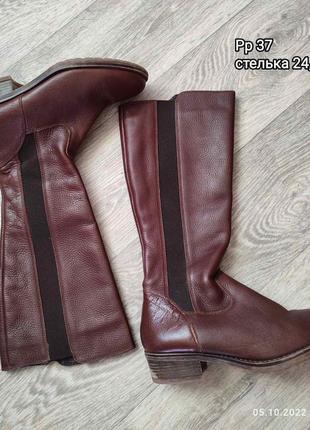 Сапожки шкіряні осінь/весна
