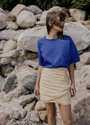 Zara 🫐🥒базові бавовняні футболки new collection1 фото