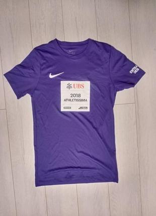 Спортивна футболка nike dry park розмір s фіолетовий