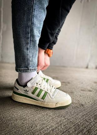 Кросівки adidas forum 84 low crew green