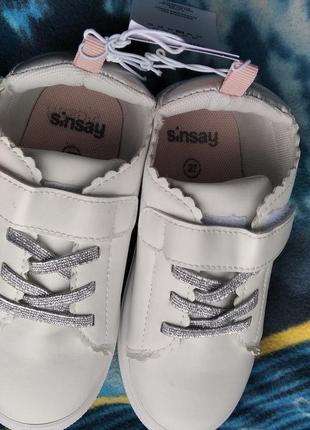 Кросівки для дівчинки.sinsay.розмір  26,278 фото