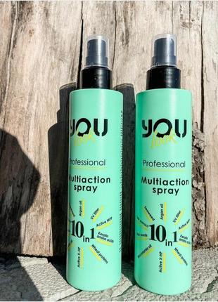 Мультіспрей миттєвої дії 10 в 1you look professional multiaction spray 10 in 1
, 200 мл